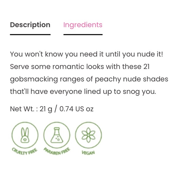 ⚡️⚡️Rude Cosmetics United Peachy Nudes eyeshadow palette NWT - Picture 10 of 10